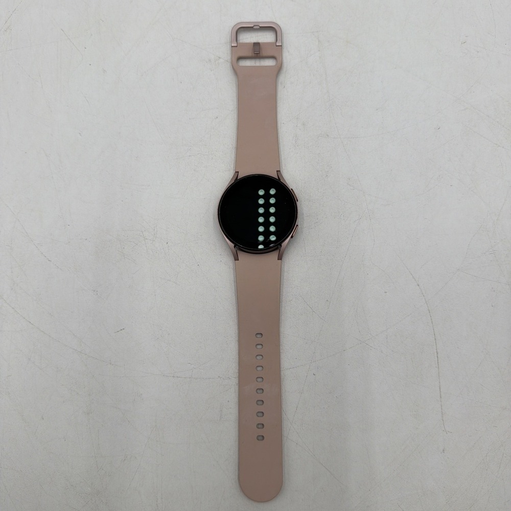 Samsung Galaxy Watch 4 40mm Aluminum Smartwatch SM-R860 Pink Tested